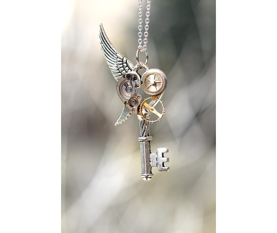 Handmade Steampunk Key Necklace