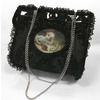 Dr frankenstein mark ryden bloody bunny cameo tafeta hand bag drfrk34 purses and handbags