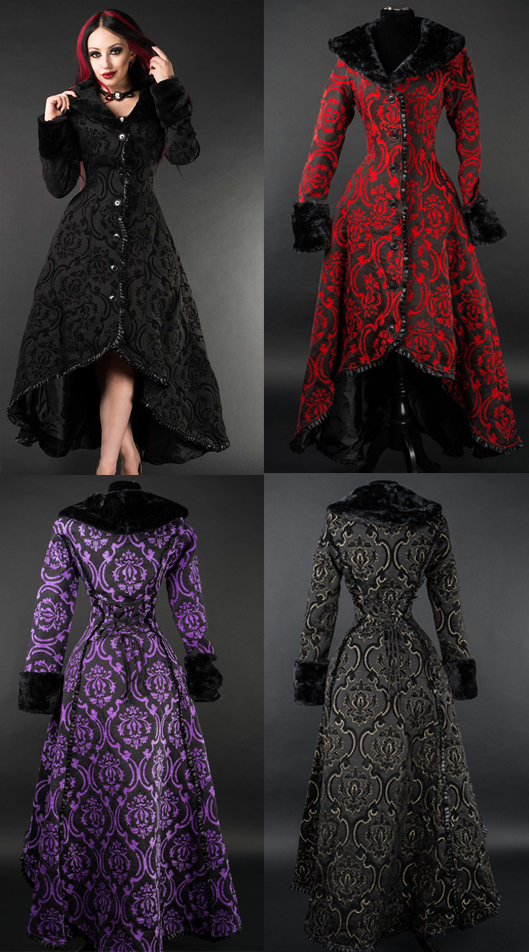rebelsmarket_ladies_black_or_red_jacquard_victorian_gothic_long_winter_coat_9_to_ship_coats_8.jpg