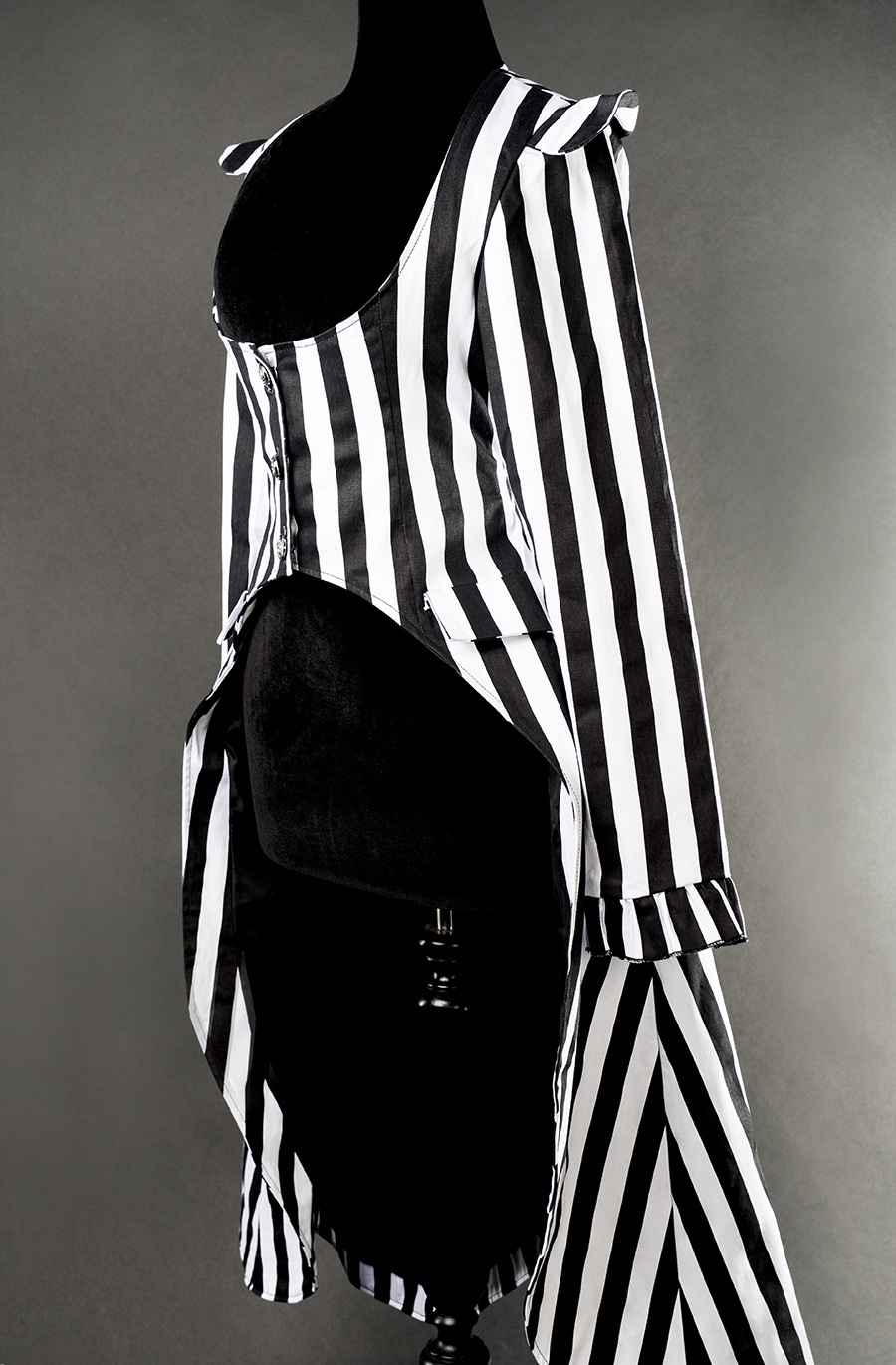 rebelsmarket_ladies_black_white_striped_victorian_gothic_tail_coat_jacket_9_to_ship_jackets_5.jpg