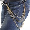Men's Golden Three Layer Waist Chain Men's Golden Three Layer Waist Chain
