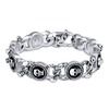 Steampunk 's Retro Skull Link Titanium Stainless Steel Bracelet Steampunk 's Retro Skull Link Titanium Stainless Steel Bracelet