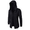 Goth ninja hooded sweatshirt coats