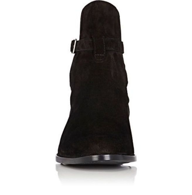 mens black suede boots
