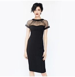 Vintage Long Black Dress