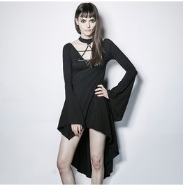 Black Gothic Irregular Short Sexy Dress Pq 184 Black Gothic Irregular Short Sexy Dress Pq <strong>gothic</strong> 184
