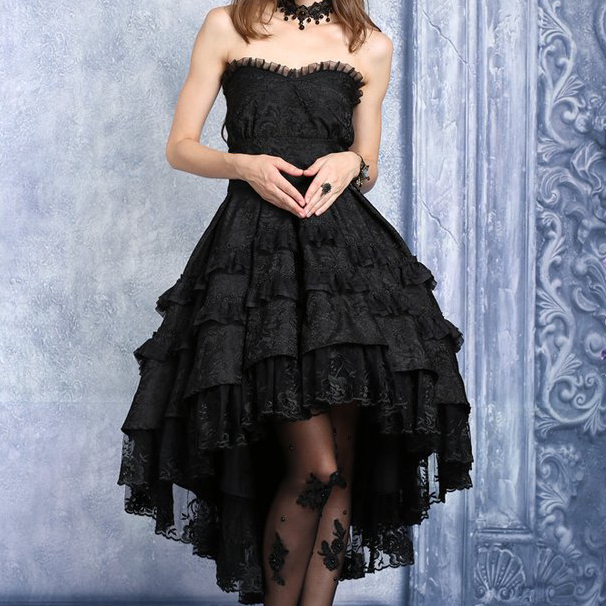 rebelsmarket_black_gothic_lolita_strapless_dove_tail_party_dress_9_to_ship_worldwide_dresses_3.jpg