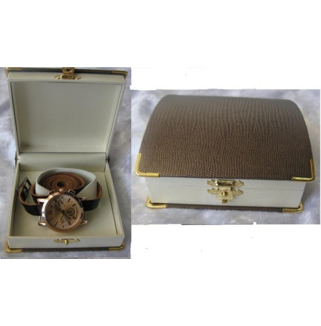 Leather Wrap Watch, Melting Time Wrist Watch,Wavy RebelsMarket