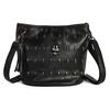 Pu leather skull rivet shoulder crossbody bag purses and handbags