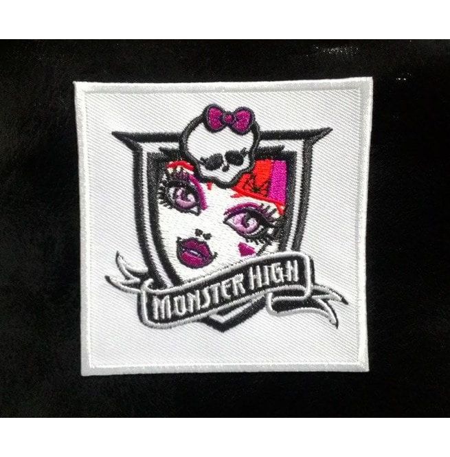 Embroidered Badge "Monster High" Patch. High Quality. RebelsMarket