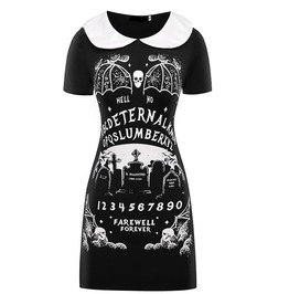 Eternal Slumber Farewell Forever Black Punk Gothic Dress Eternal Slumber Farewell Forever Black Punk Gothic Dress
