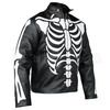 Men Skeleton Biker Motorcycle Genuine Leather Jacket Men Skeleton Biker Motorcycle Genuine Leather Jacket