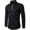 Floral Embroidered Slim Fit Shirt Floral Embroidered Slim Fit Shirt