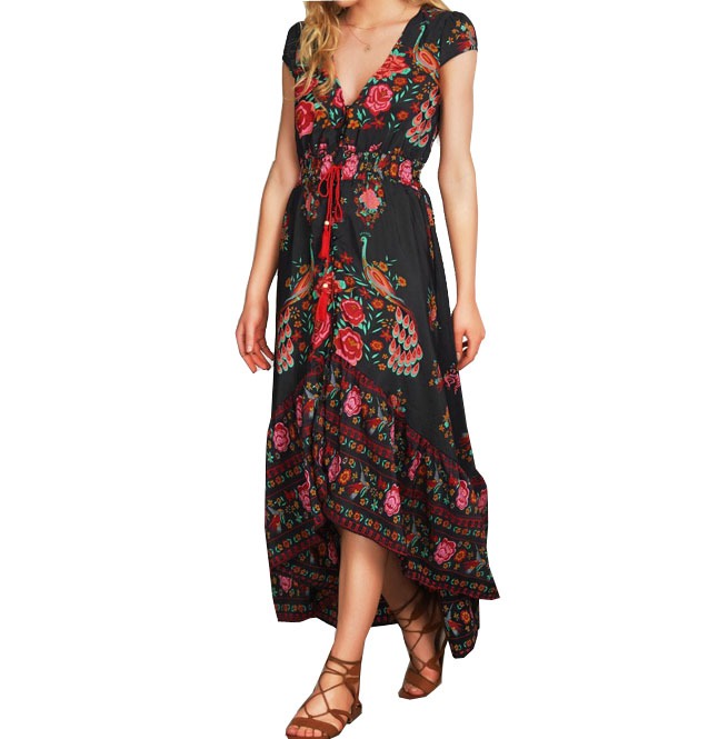 chiffon wrap dress short