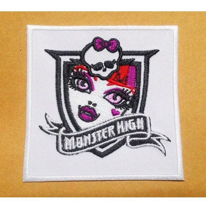Embroidered Badge "Monster High" Patch. High Quality. RebelsMarket
