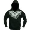 American Eagle Hoodie; Pullover; Black American Eagle Hoodie; Pullover; Black