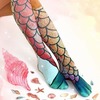 Rebelsmarket mermaid tights medias sirena wh336 socks 5