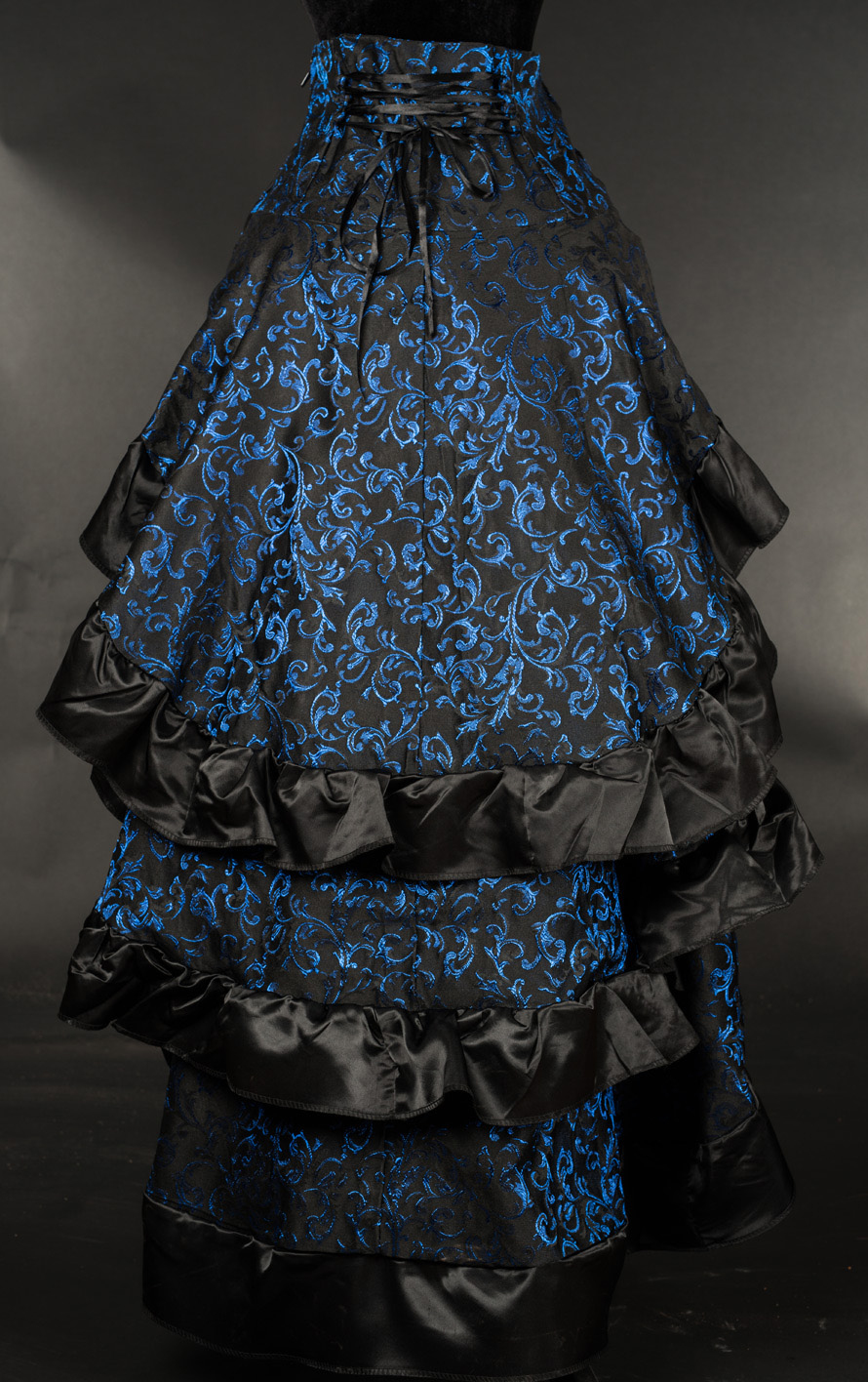 rebelsmarket_black_blue_brocade_long_bustle_3_layer_ruffle_victorian_goth_skirt__skirts_2.jpg