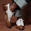 Handmade Men Spectator Shoes, Two Tone Shoes, Wingtip Brogue Shoes Handmade Men Spectator Shoes, Two Tone Shoes, Wingtip Brogue Shoes