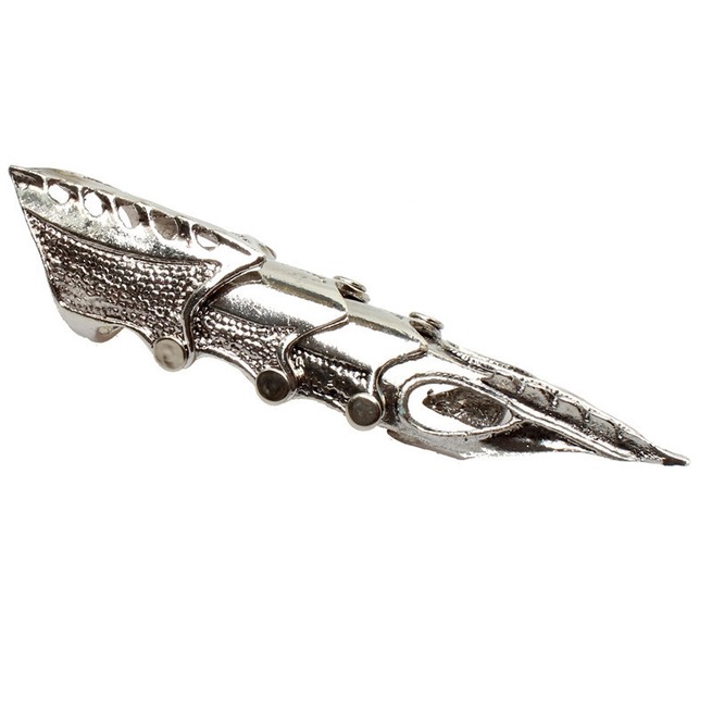 Punk Rock Unique Long Sharp Finger Joint Ring Rebelsmarket