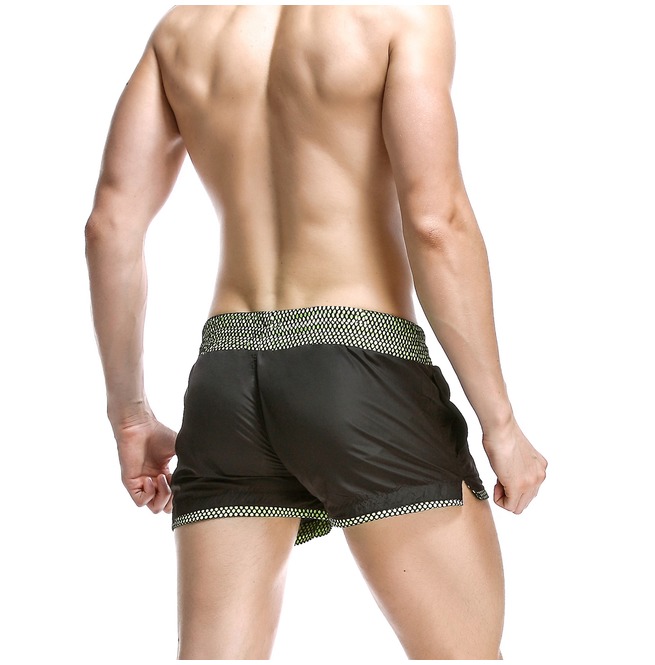 Download Men's Drawstring Solid Slacks Swim Trunks Beach Shorts ...