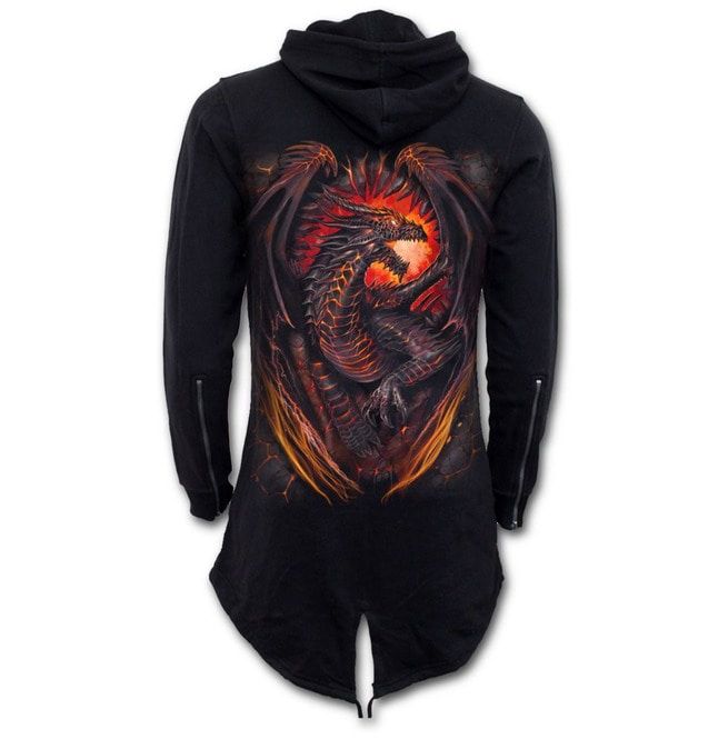 Dragon Furnace Men S Fish Tail Zipper Hoodie Spiral Rebelsmarket