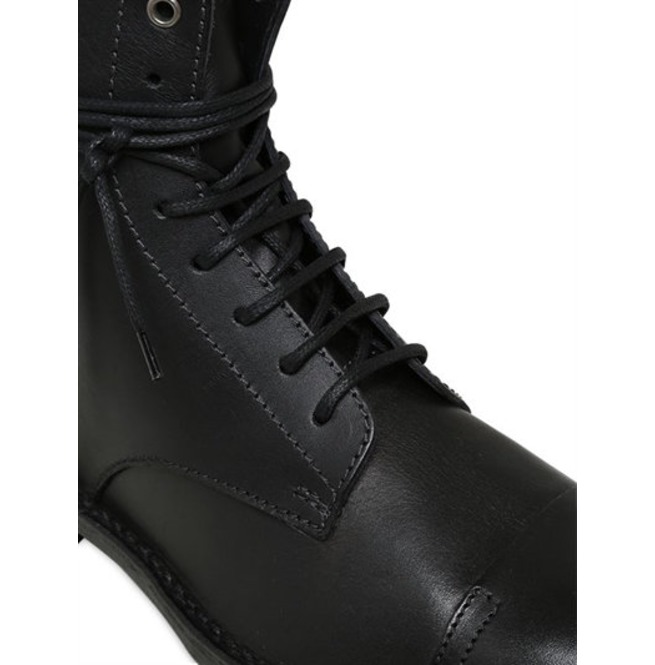 mens black lace up combat boots
