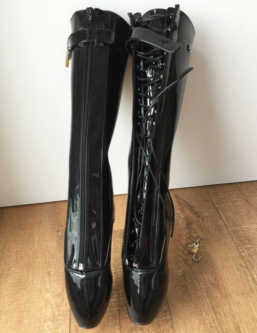 Rtbu Secret Alternative Ballet Pointe Knee Boots | RebelsMarket