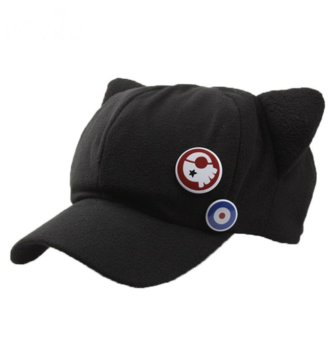 baseball cap with ears