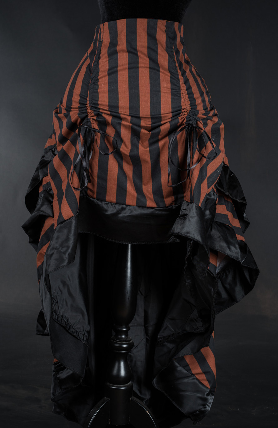 rebelsmarket_brown_black_striped_long_bustle_3_layer_victorian_goth_steampunk_skirt__skirts_3.jpg