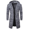 Men's Classic Knitted Hooded Cardigan Men's Classic Knitted Hooded Cardigan