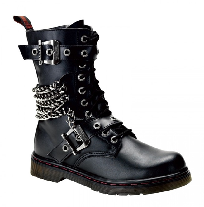 Men�s Grunge Defiant 204 Chained Ankle Boot