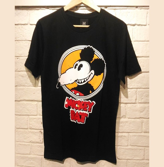 Mickey Rat Cartoon Punk Rock T Shirt Size Mlxl