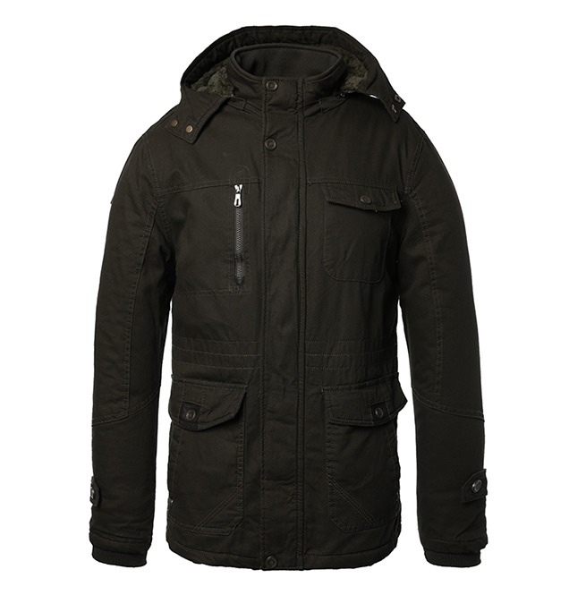 Hooded Cotton Thick Winter Military Jacket Men RebelsMarket