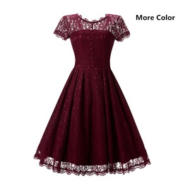 Knee Length Swing Dress