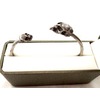 Skullhead old worn vintage look skull bangle necklaces 2