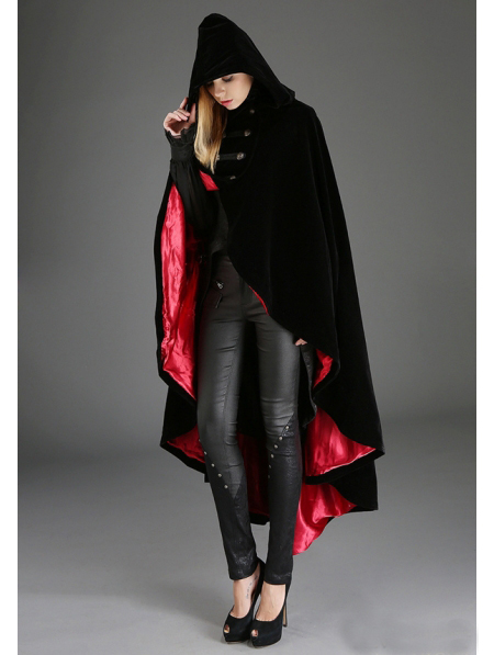 rebelsmarket_black_and_red_gothic_female_clock_long_hoodie_coat__coats_2.jpg