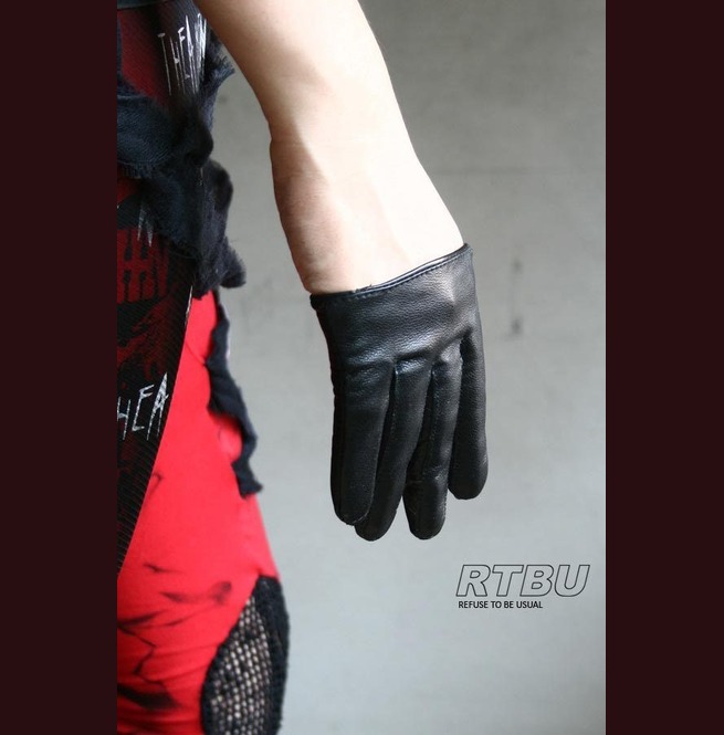 Genuine Leather Fashion Runway Party Club Four 4 Finger RebelsMarket