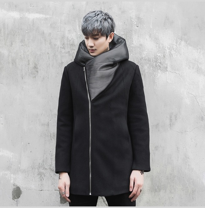 New Winter Cotton Coats Mens Slim Fit Hooded Jacket RebelsMarket