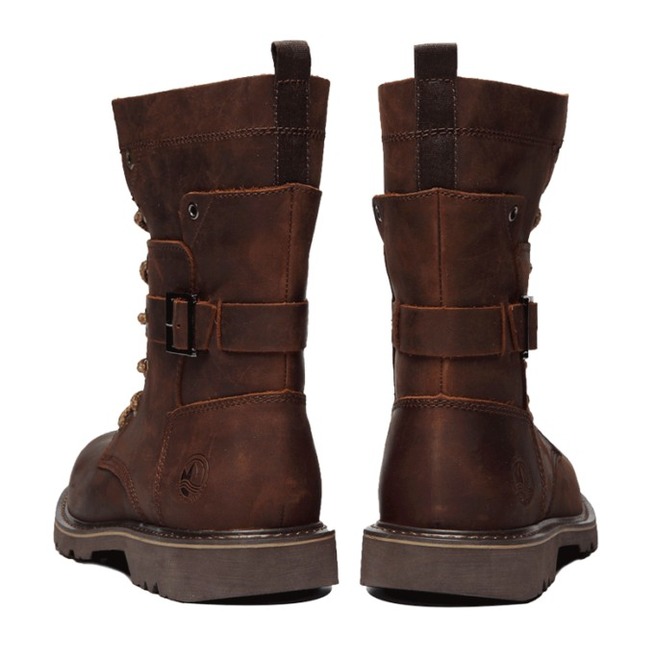 Men High Top Boots Martin Boots Genuine Leather RebelsMarket