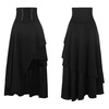 Gothic Renaissance Steampunk Women's Vintage Band Waist Skirt Gothic Renaissance Steampunk Women's Vintage Band Waist Skirt