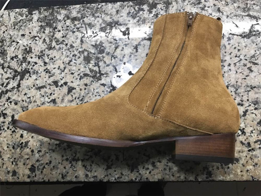 mens tan ankle boots