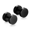 Dark Forest Steel Double Sided Black Earring Mens Womens Jewelry Dark Forest Steel Double Sided Black Earring Mens Womens Jewelry