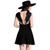 Rebelsmarket gothic angels wings backless mini dress dresses 2