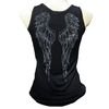 Rockabilly punk rock baby angel wings strass tank top shirt s m l xl xxl tanks tops and camis