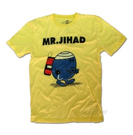 Mr.Jihad Dynamite Funny Terrorist T Shirt Yellow Mr.Jihad Dynamite Funny Terrorist T Shirt Yellow