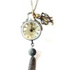 Crystal Ball Watch Necklace Octopus By Aunt Matilda's Jewelry Box Crystal Ball Watch Necklace Octopus By Aunt Matilda's Jewelry Box