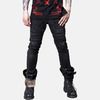 Avant Garde Hardcore Wax Coated Slim Black Biker Jeans Avant Garde Hardcore Wax Coated Slim Black Biker Jeans