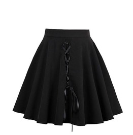 Lolita Skater Goth Lace Up Zipper Women Mini Skirt Lolita Skater Goth Lace Up Zipper Women Mini Skirt