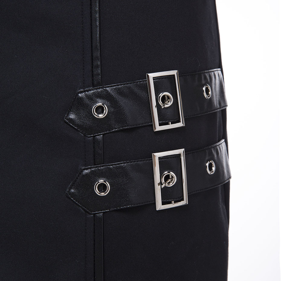 rebelsmarket_zip_up_trumpet_skirt_with_lace_up_and_strips_details_womens_bottom_skirts_4.jpg